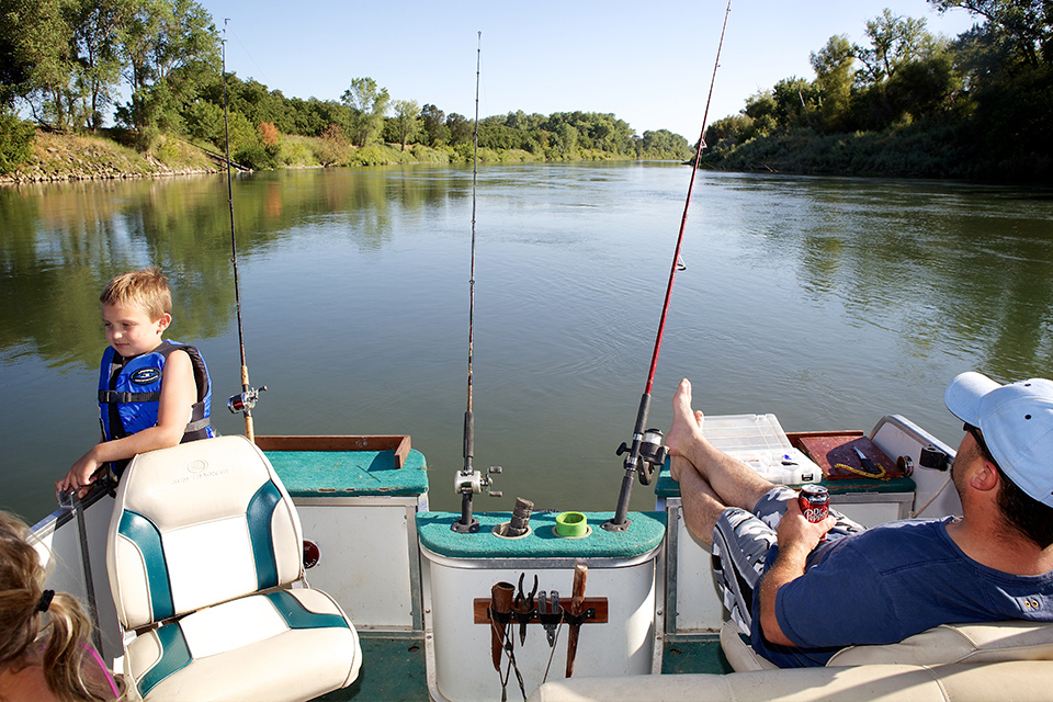 Fishing at the RESORT in Michigan : Outdoor Adventures Resorts